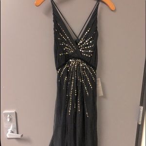 Black Cocktail Dress -Vivienne Tam Size 0; Brand New with Tags still on it.